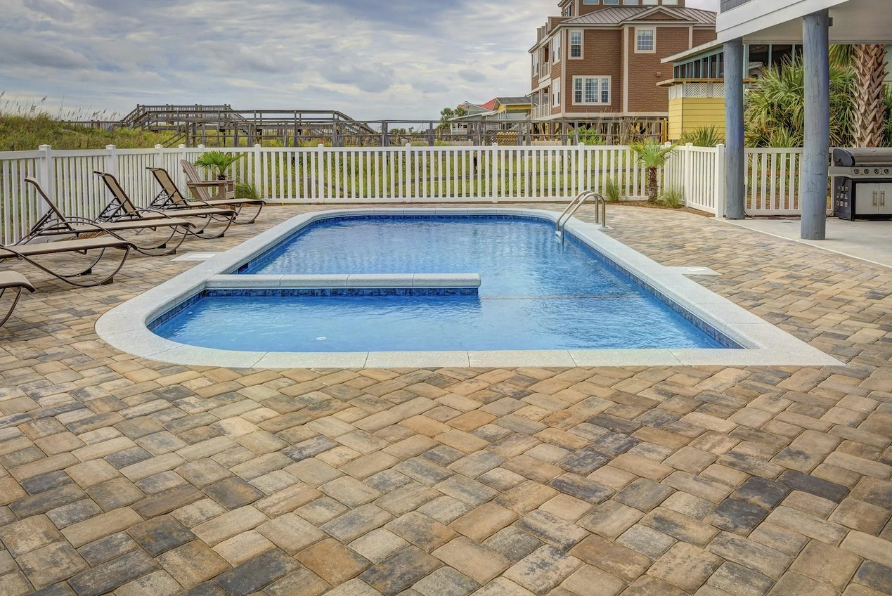 A pool in a private building with complying development certificate application